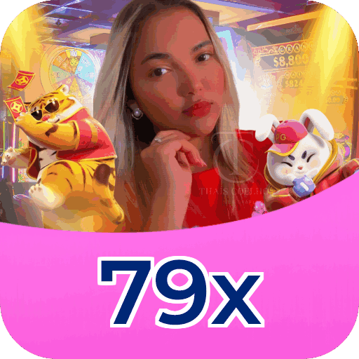 Plataforma 79x mostrando interface moderna, jogos certificados e recursos de segurança licenciados